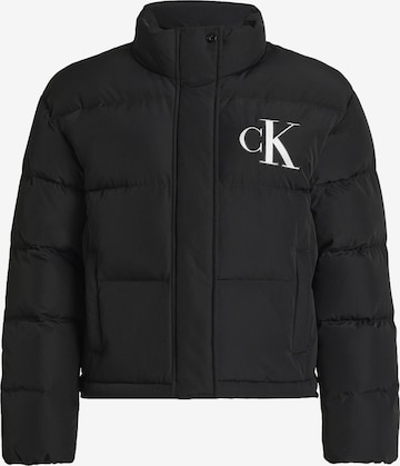 juoda Calvin Klein Jeans Žieminė striukė: priekis
