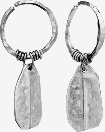 Boucles d'oreilles 'MATHILDA' Maanesten en argent : devant