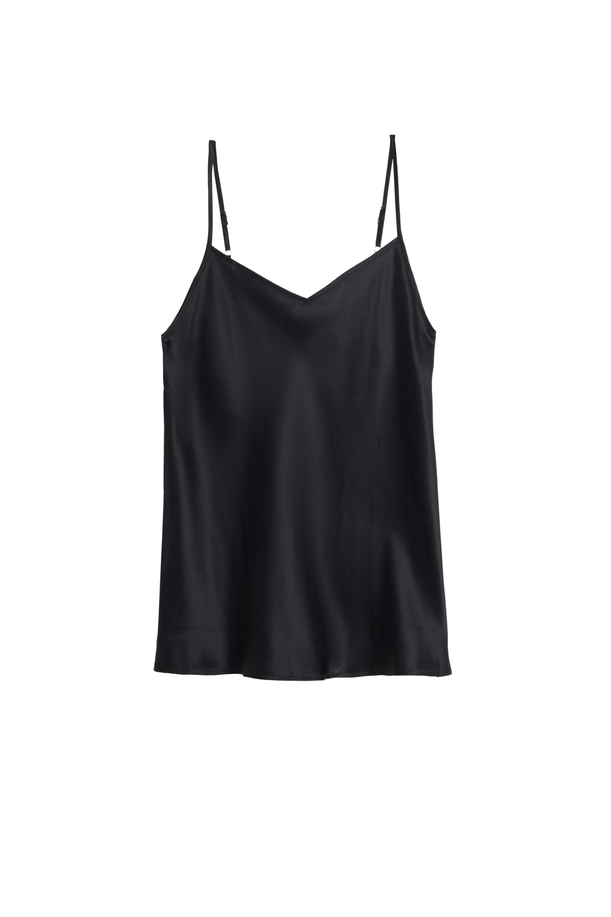 INTIMISSIMI Top in Schwarz: Vorderseite