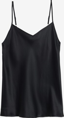 INTIMISSIMI Pajama Shirt in Black: front