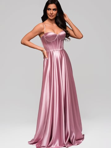 Ombre Evening dress in Pink
