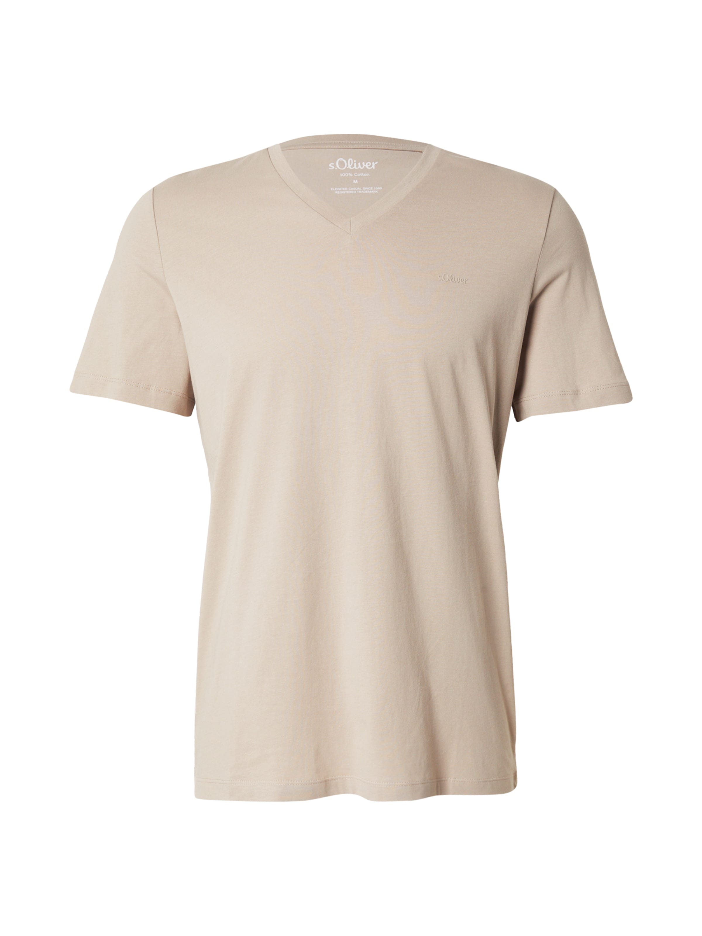 s.Oliver - Camiseta en beige: frente