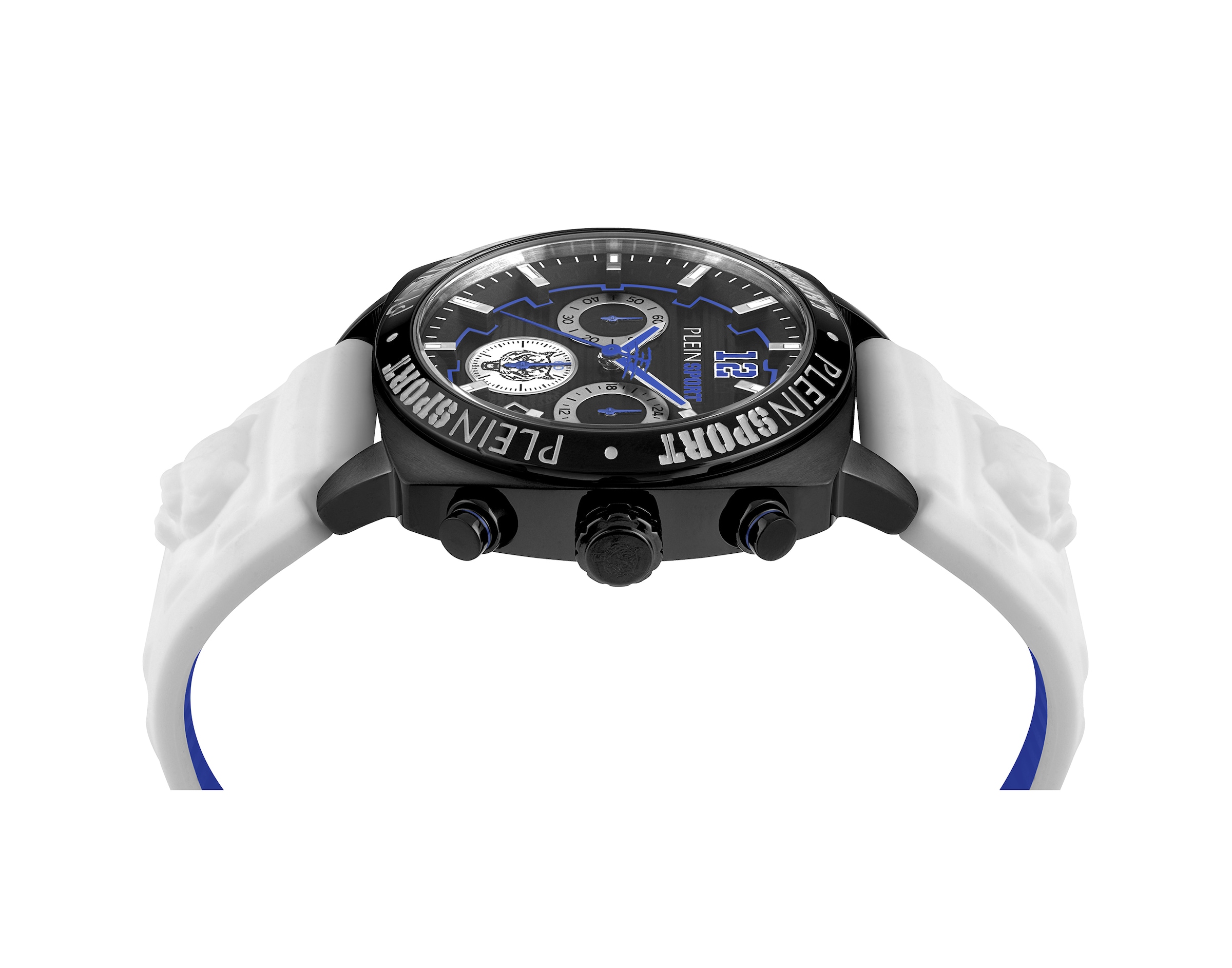 Orologio analogico 'Wildcat' di Plein Sport in bianco