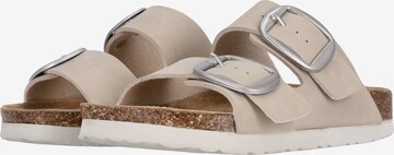 Cruz Mules 'Bundao' in Beige