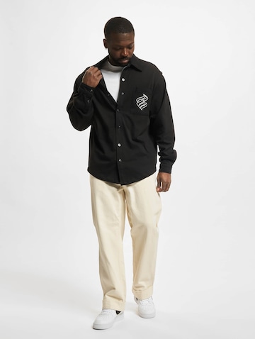 ROCAWEAR Comfort fit Button Up Shirt in Black