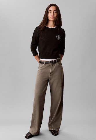 Calvin Klein Jeans - Pullover em preto: frente