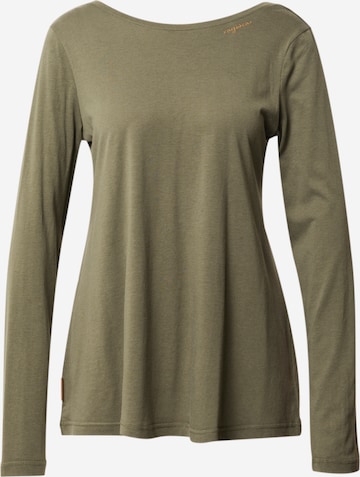 Ragwear - Camiseta 'SUELTA' en verde: frente