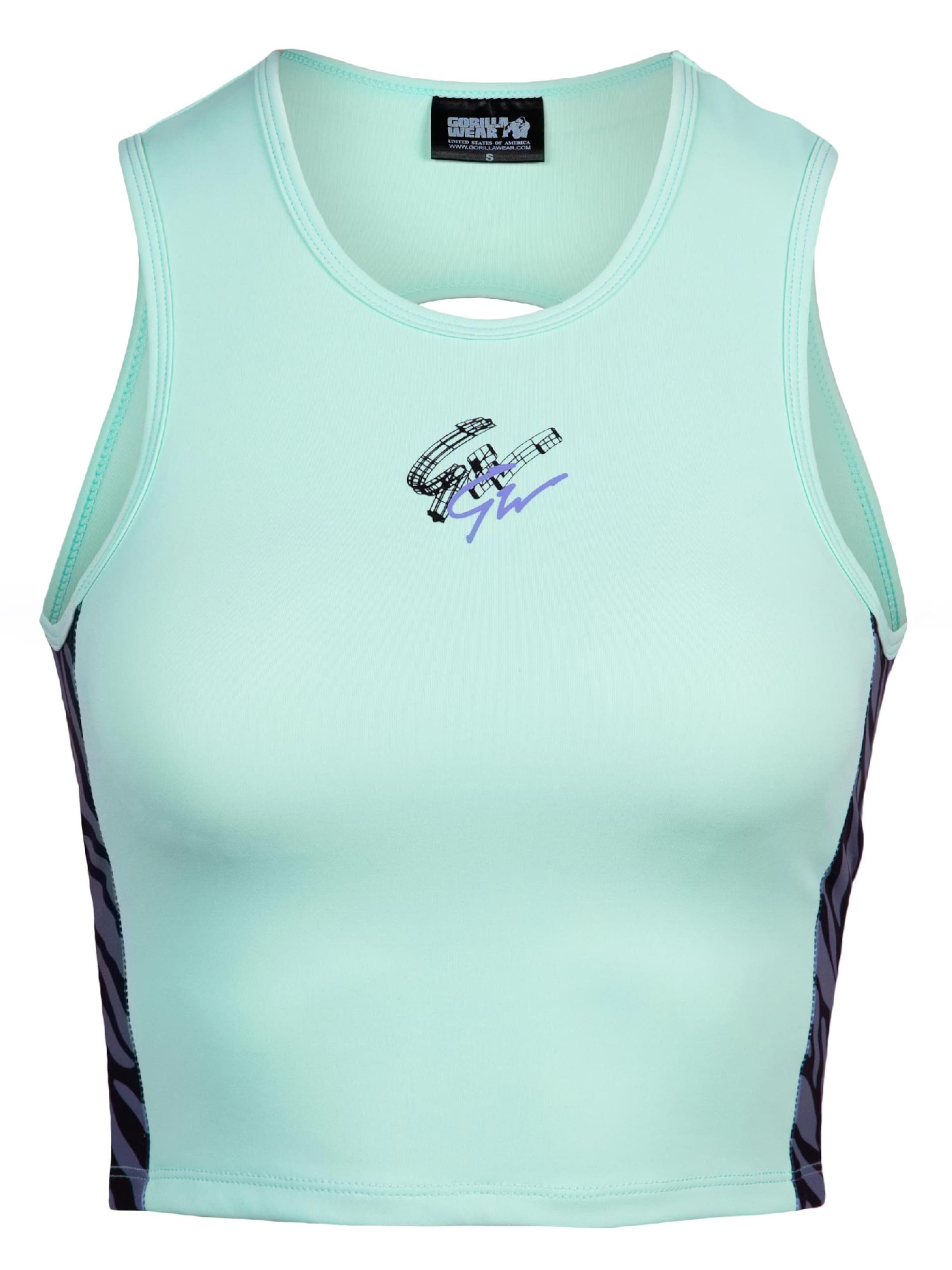 Gorilla Wear Top 'Zion' in Grey: front