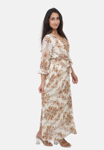 Elara Kleid in Beige