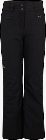 ZIENER Workout Pants 'ALIN-Z' in Black: front