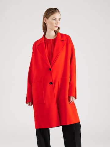 BOSS Between-seasons coat 'Cattina' in Orange: front