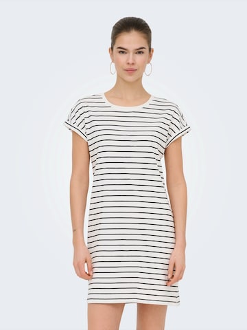 ONLYHaljina 'ONLBLOOM' - bijela boja: prednji dio