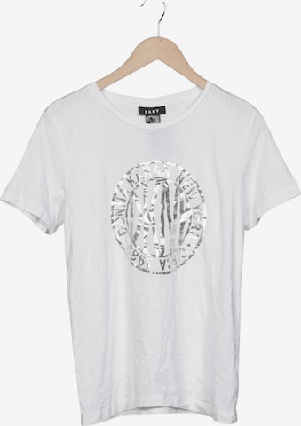 DKNY T-Shirt M in Weiß: Vorderseite