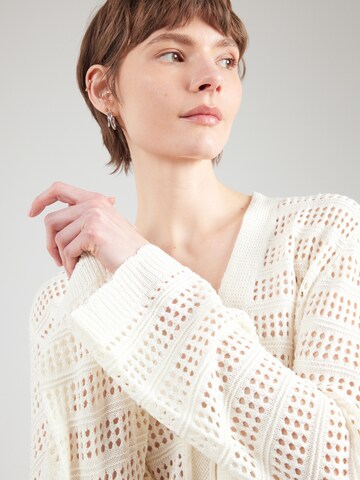 Cardigan 'ONLLykke' ONLY en blanc