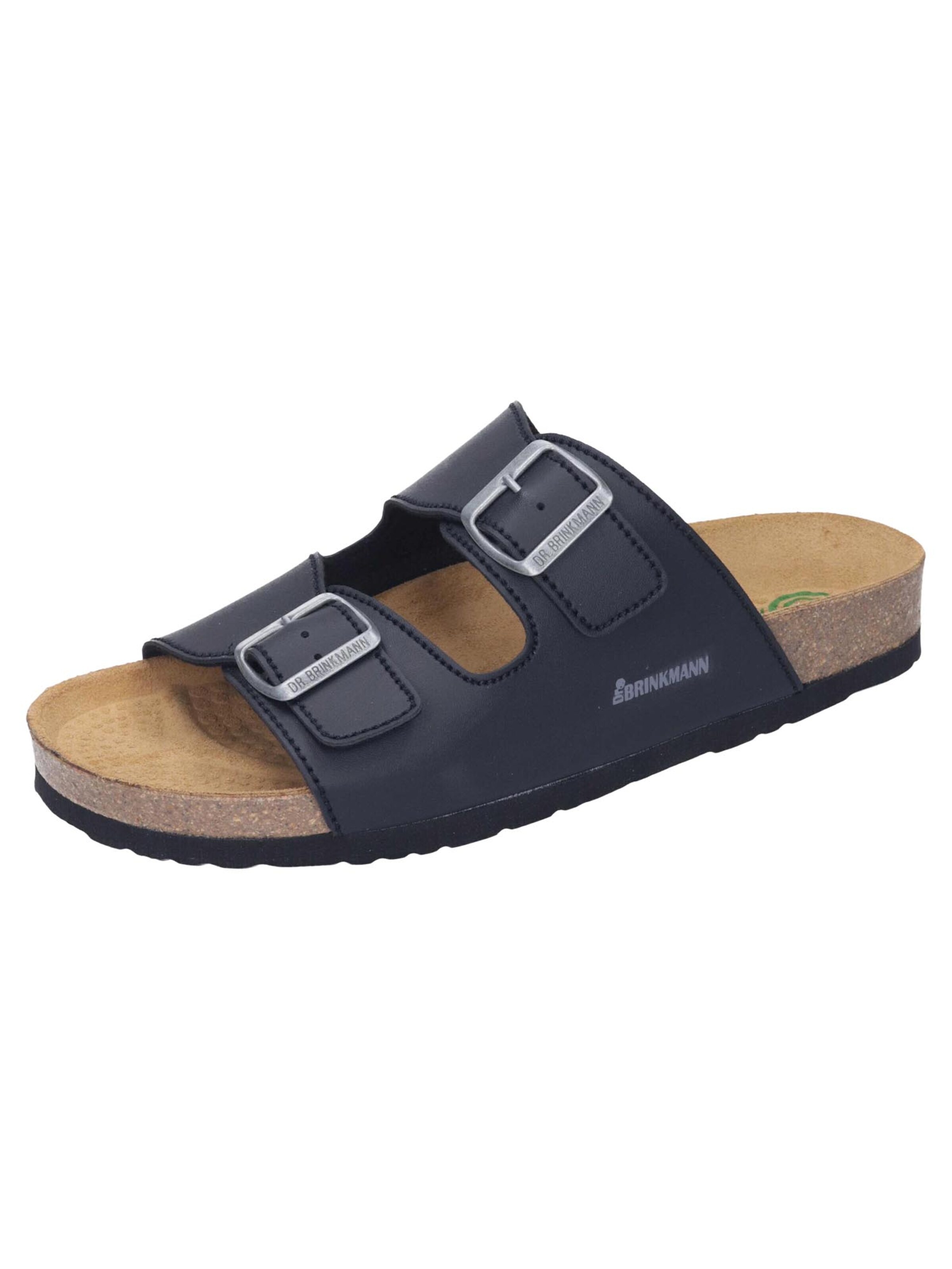 DR. BRINKMANN Mule 'Bonillo' in Black