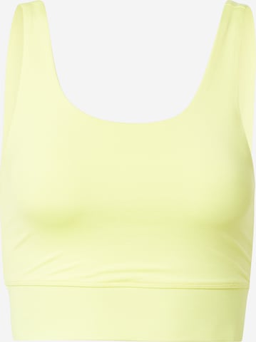 Hey Honey Bralette Sports Bra in Yellow: front