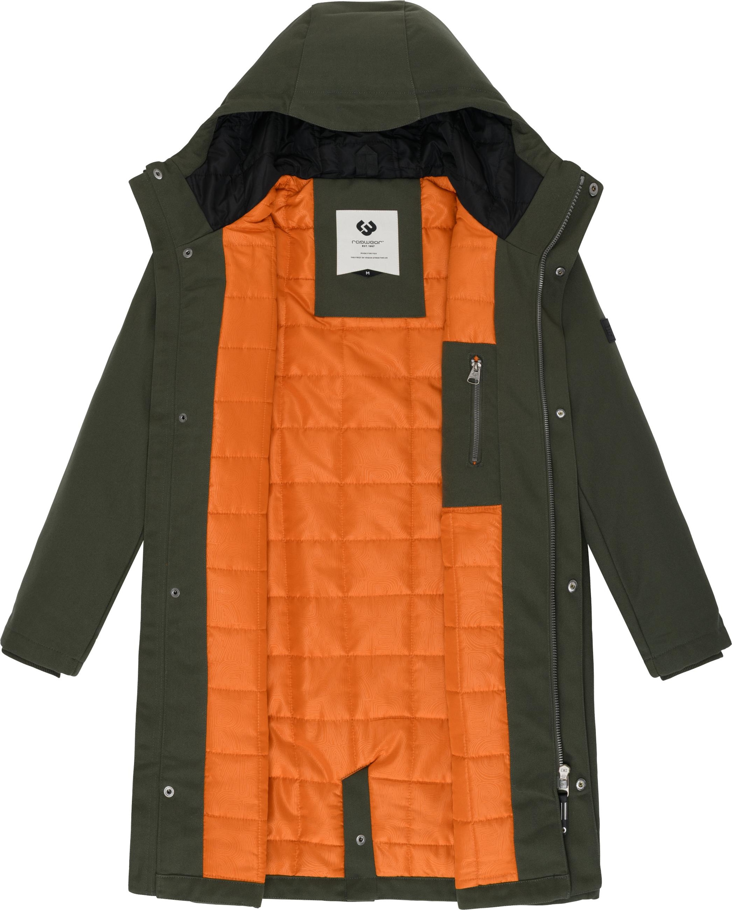 RagwearZimski kaput 'Mr Them' - zelena boja