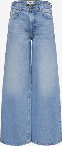 Wide Leg Jean 'Vela' ONLY en bleu : devant