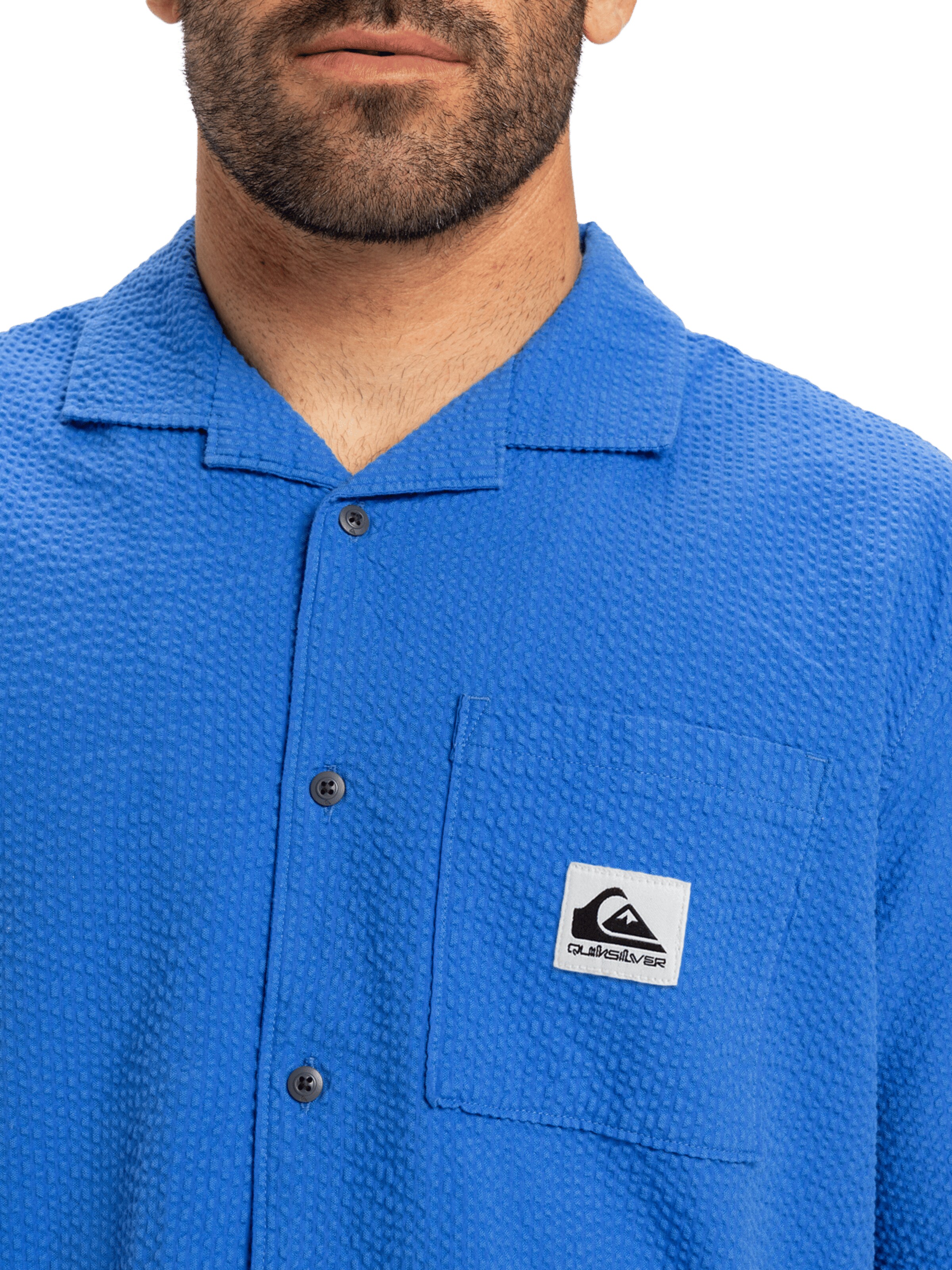 Fit confort Chemise 'Heartbeat' QUIKSILVER en bleu