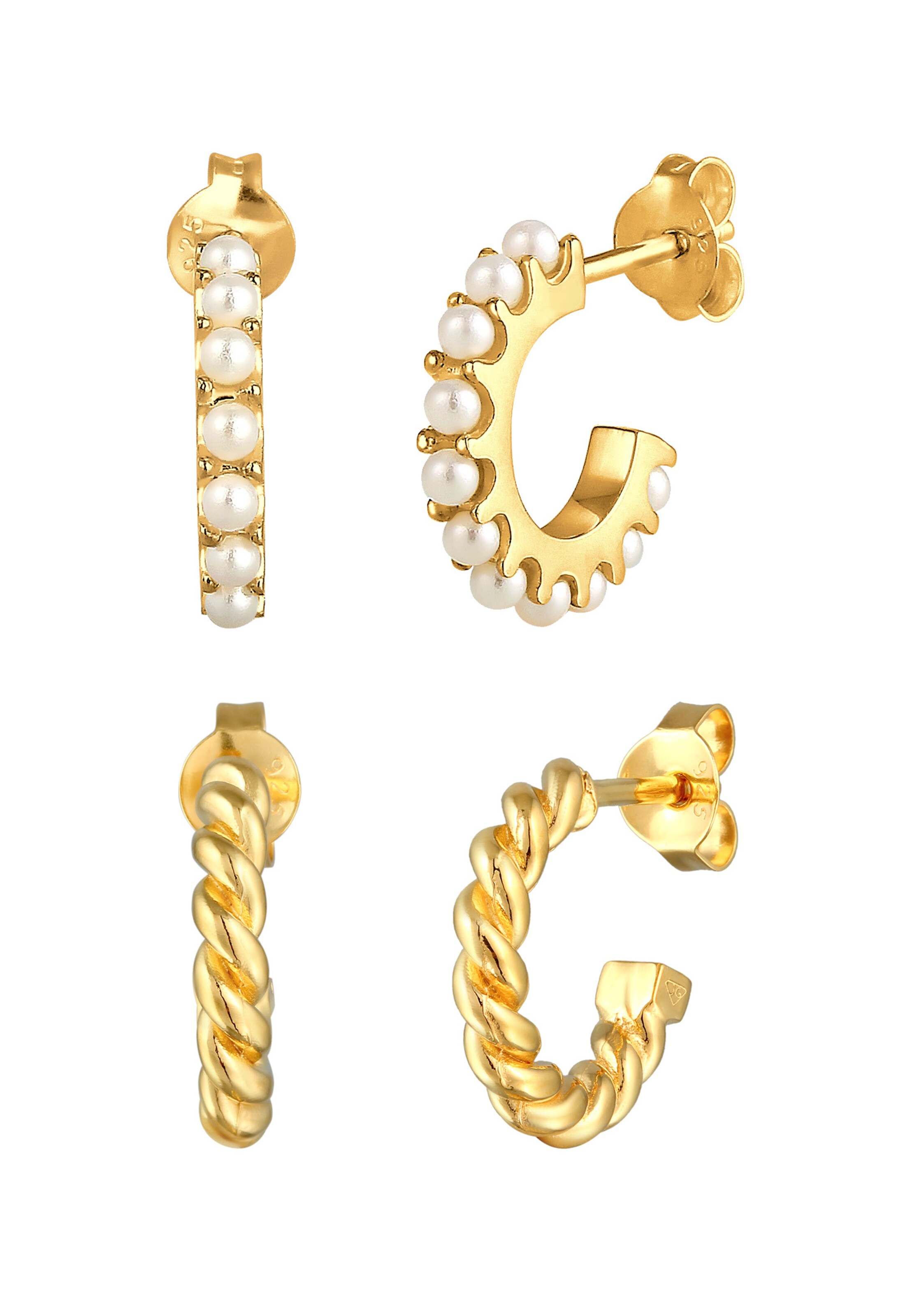 Boucles d'oreilles ELLI en or