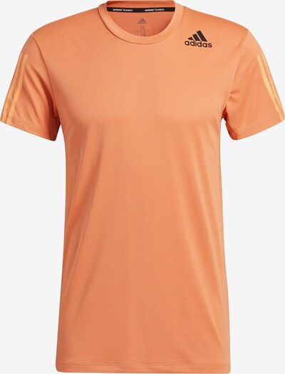 ADIDAS PERFORMANCE T-Shirt fonctionnel en orange / noir, Vue avec produit
