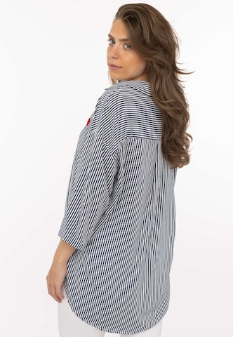 Zwillingsherz Blouse in Blauw