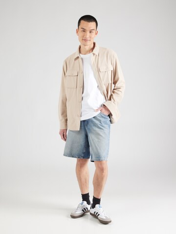 Abercrombie & Fitch Koszulka w kolorze biały
