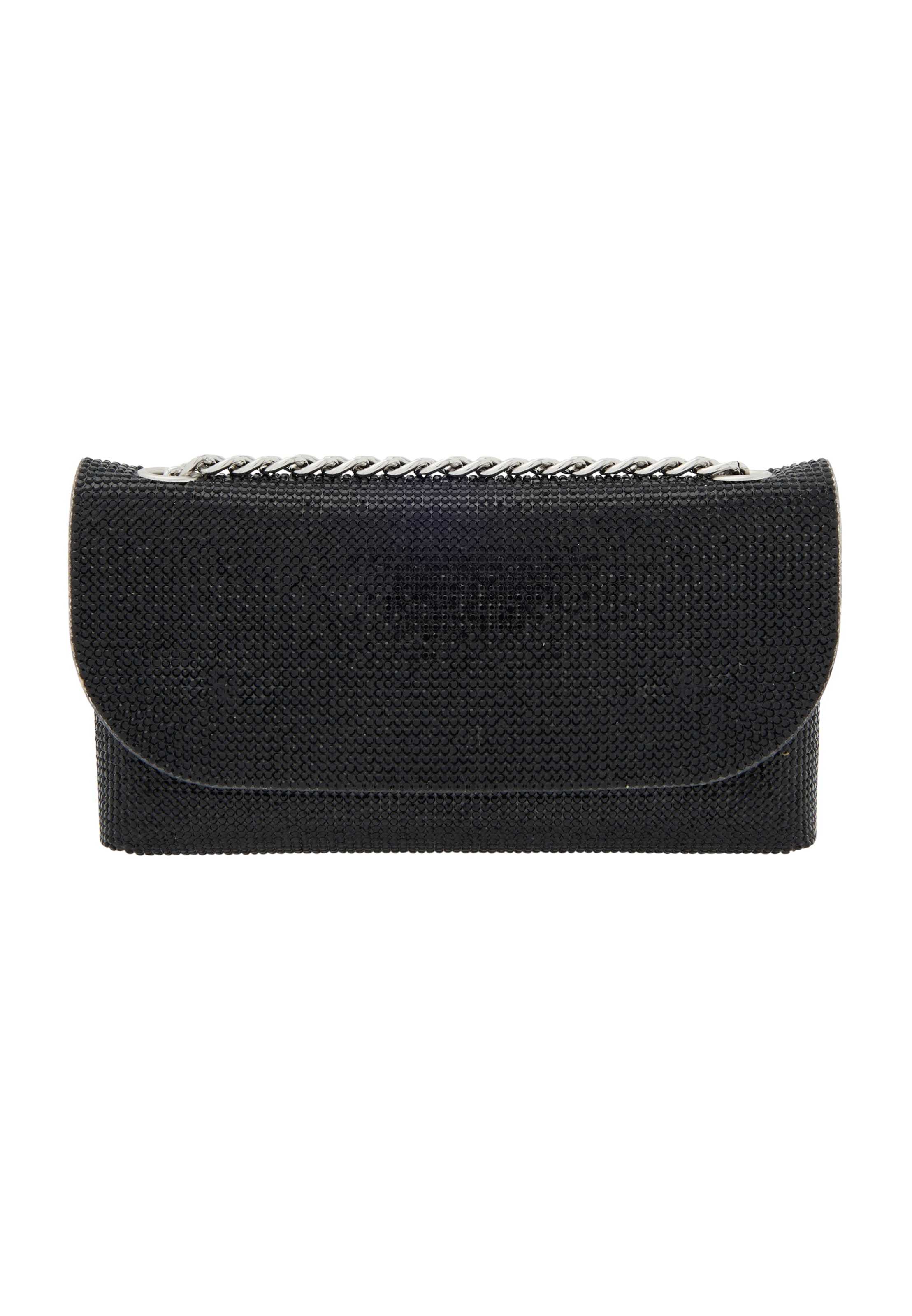 NAEMI Listová kabelka - Čierna: predná strana