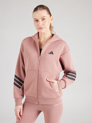 Hanorac 'Future Icons' de la ADIDAS SPORTSWEAR pe roz: față