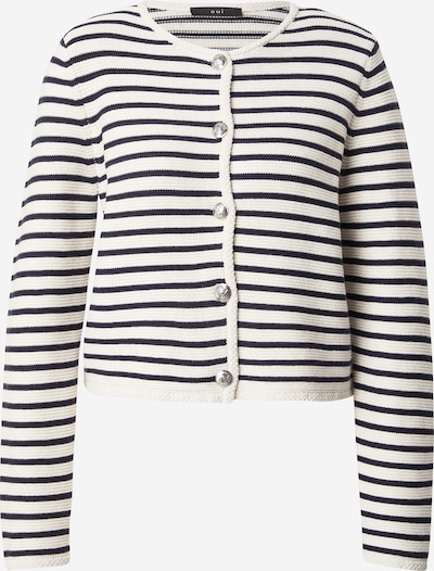 Kardiganas 'MAREA' iš OUI, spalva – nakties mėlyna / margai balta, Prekių apžvalga