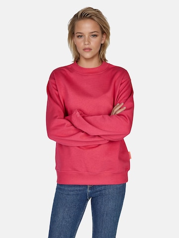 salzhaut Sweatshirt 'Vebiestern' in Pink: front