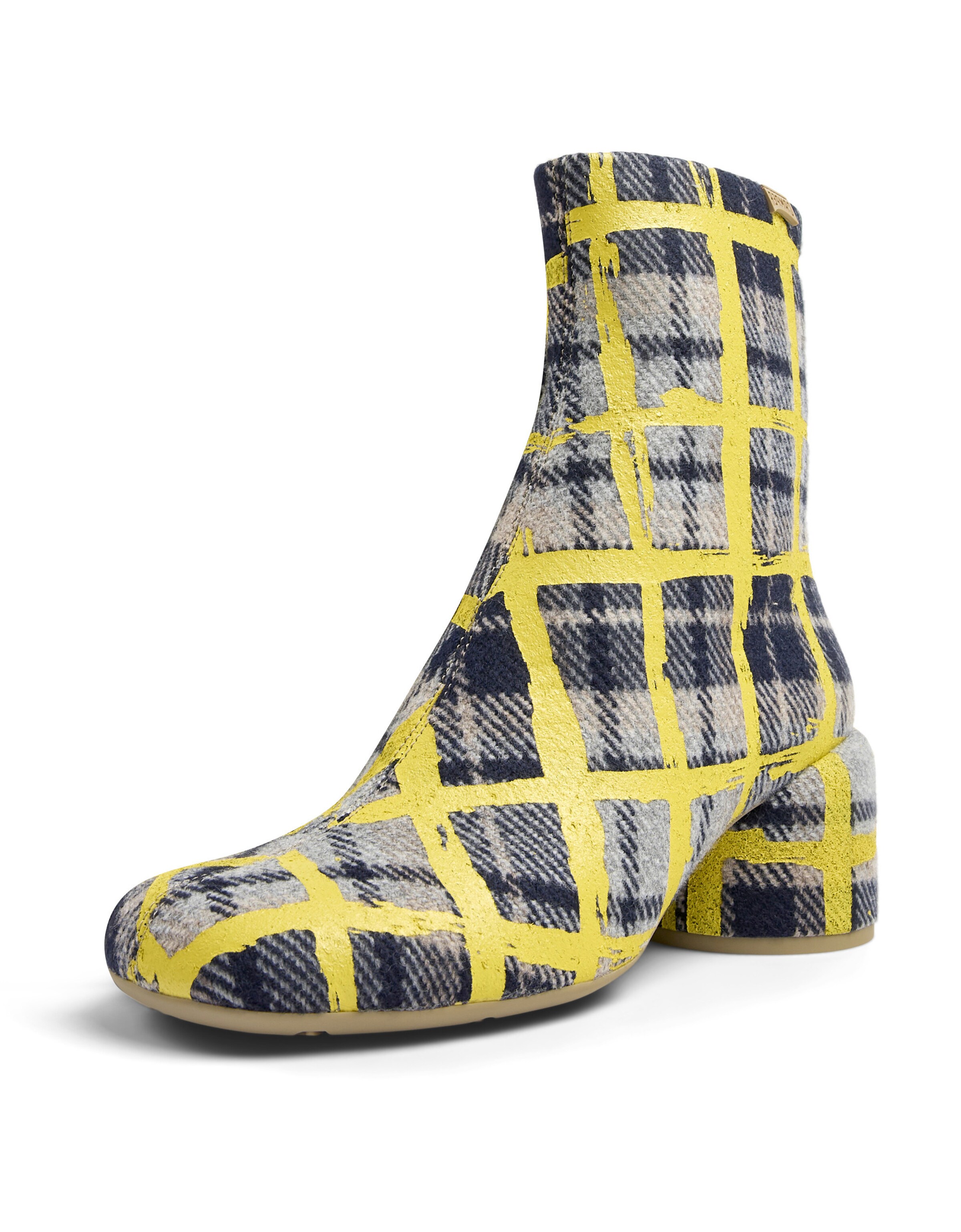 CAMPER Enkellaarsjes 'Niki' in Grijs: voorkant