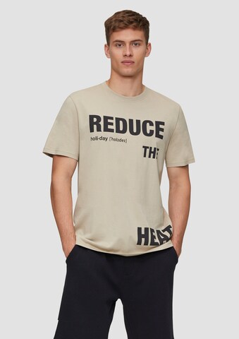 QS Shirt in Beige: Vorderseite