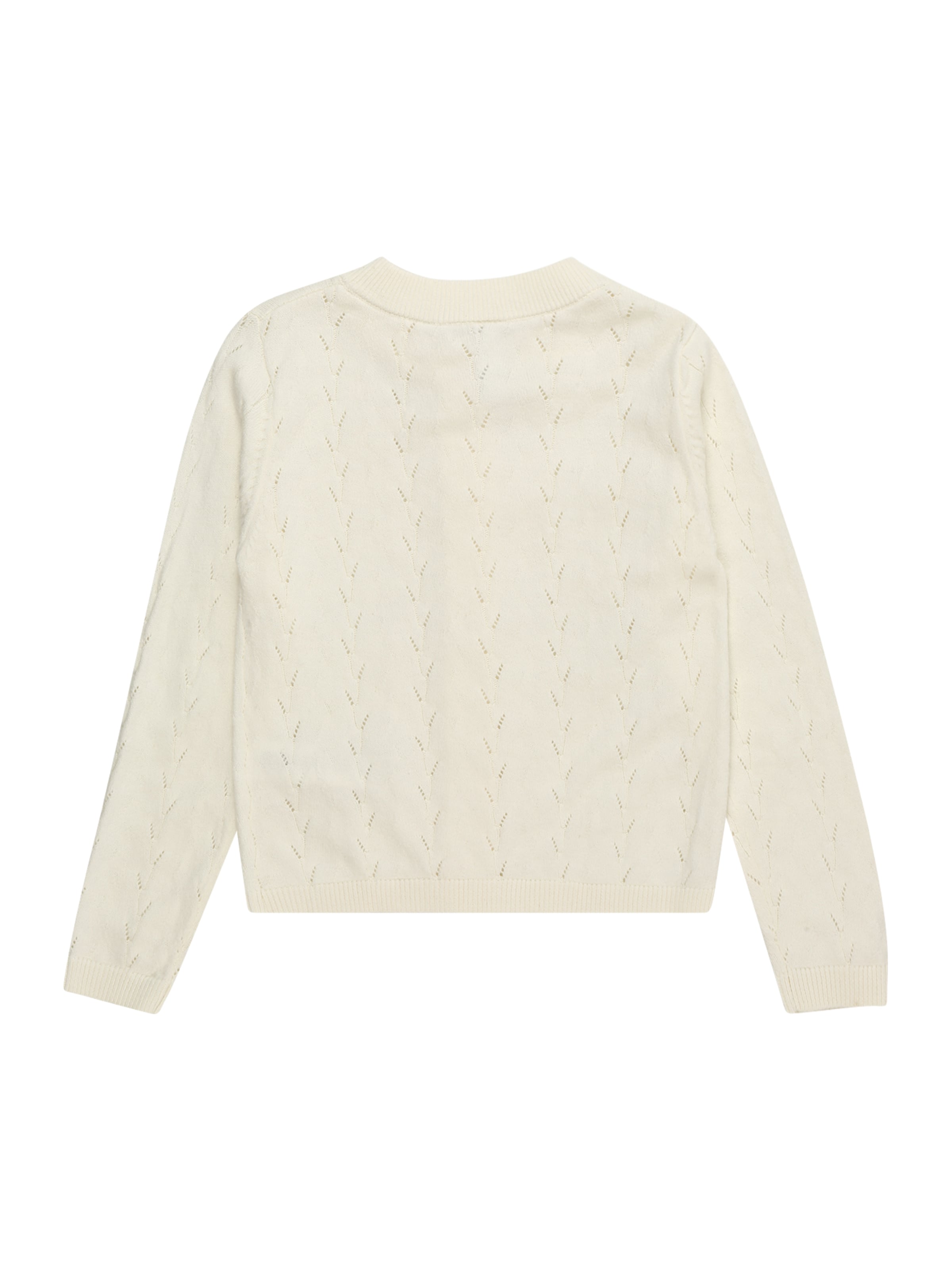 ABOUT YOU Knit Cardigan 'Helene ' in White