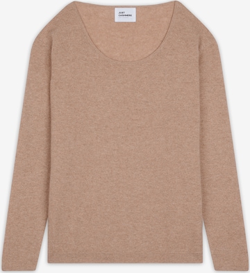 JUST CASHMERE Neulepaita 'Fiona' värissä beige: etupuoli