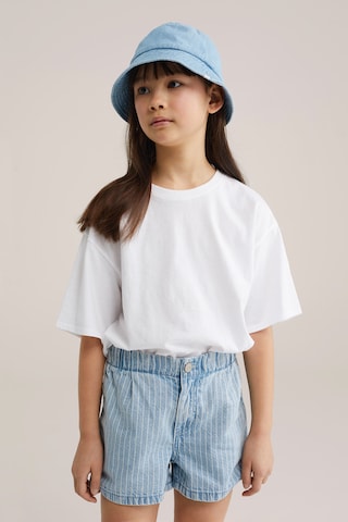 WE Fashion Свободный крой Штаны в Синий