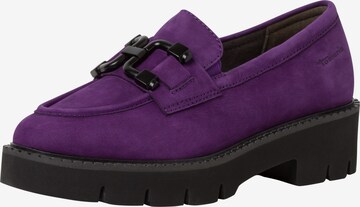 Chaussure basse TAMARIS en violet : devant