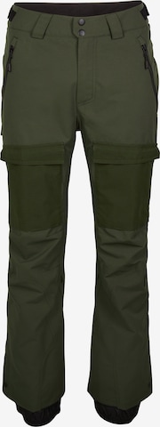 Coupe slim Pantalon de sport O'NEILL en vert : devant