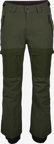 O'NEILL Sportovní kalhoty – zelená: přední strana
