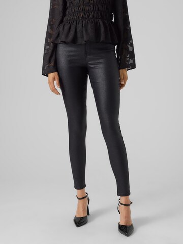 VERO MODA Skinny Broek 'Sophia' in Zwart: voorkant