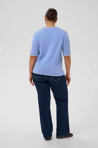 KAFFE CURVE - Camiseta 'Lizzy ' en azul