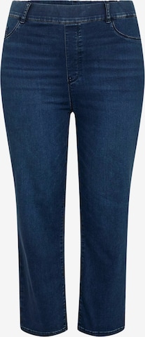 Wasabi Concept Regular Housut 'Summer' värissä sininen: etupuoli