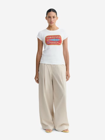 Thinking MU Shirt 'MIRNA' in Weiß