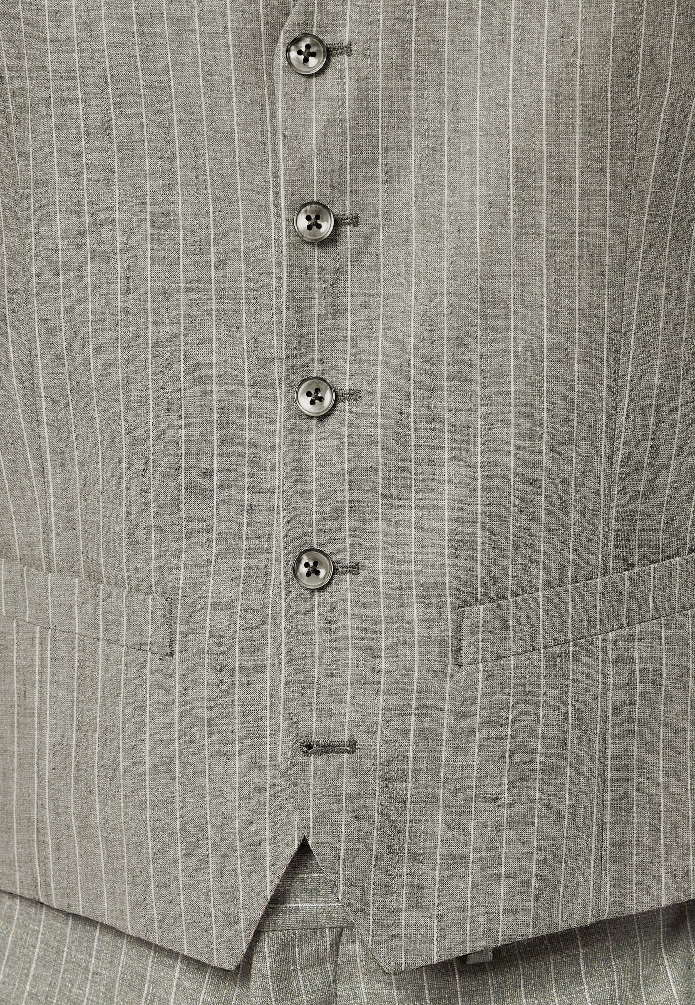 ROY ROBSON Anzugweste Slim Fit in Grün