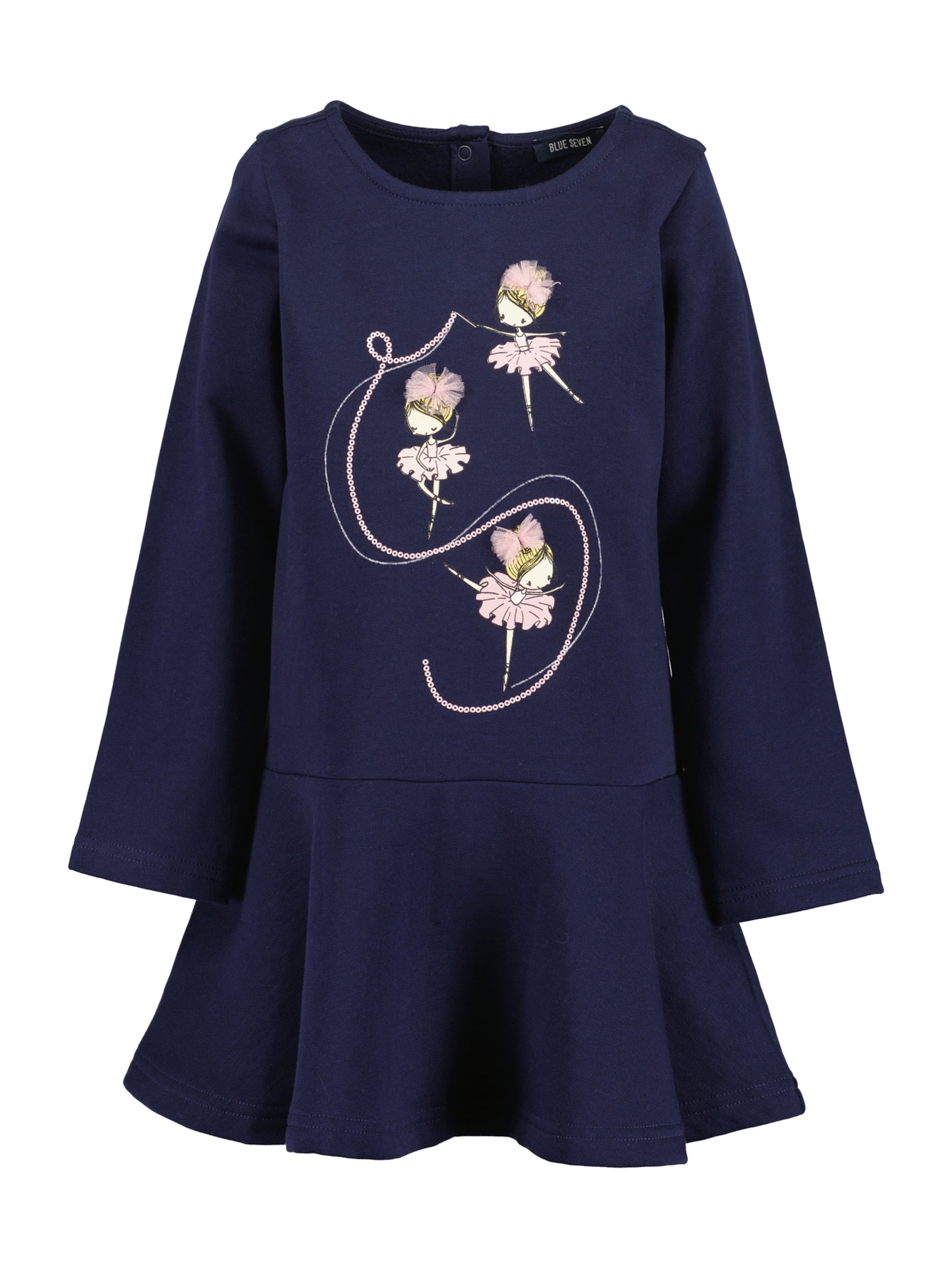 BLUE SEVEN - Vestido en azul: frente