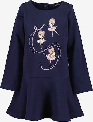 BLUE SEVEN Mekko värissä sininen: etupuoli
