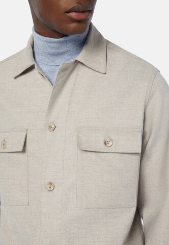 Boggi Milano Regular fit Button Up Shirt in Grey