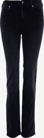 Dr. Denim Skinny Jeans 'Lexy Straight' in Zwart: voorkant