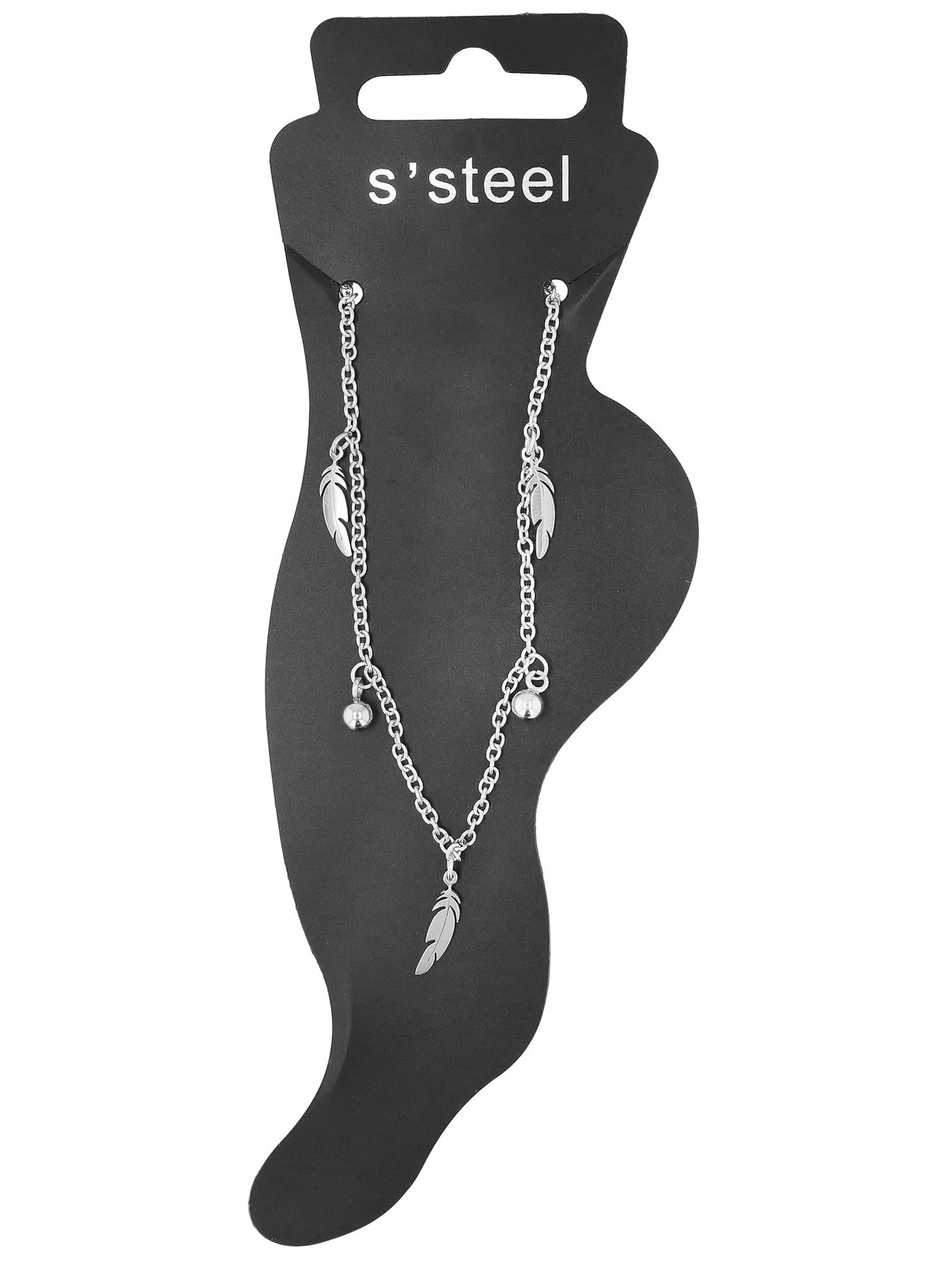 Akzent Fußschmuck 'Nyrobi, langlebig'‌‌‌ in Silber