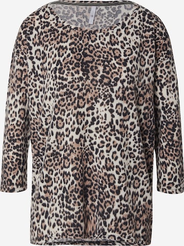 Pull-over 'Mi44a' Hailys en beige : devant